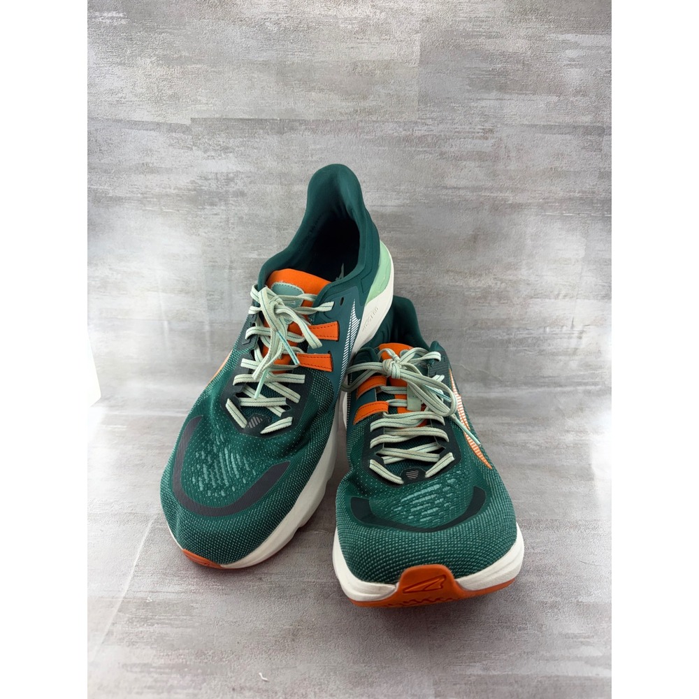 Altra Provision 6 Men Sz 11.5 Green Orange Running Shoes AL0A5475324 Stability